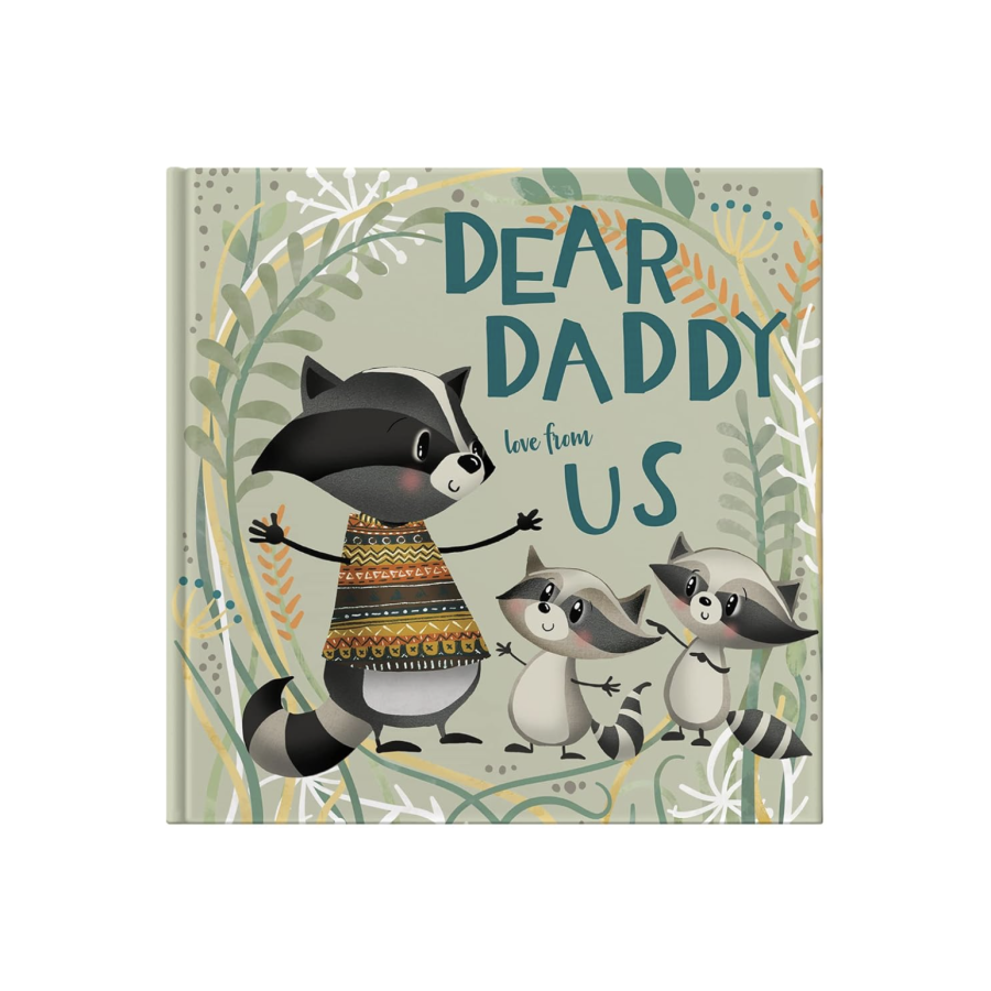 Dear Daddy Love From Us Book